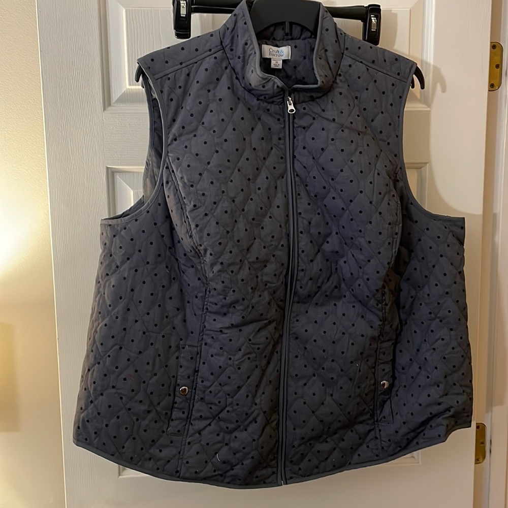 Croft & Barrow quilted vest